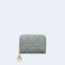 디올 레이디 VOYAGEUR 스몰 동전 지갑 그레이
