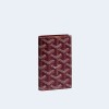 고야드 생피에르 카드 홀더 버건디