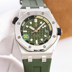 오데마피게 15720ST 로얄오크 오프쇼어 스틸 다이버 그린