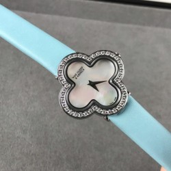 반클리프 앤 아펠 스몰 알함브라 오닉스 화이트 민트