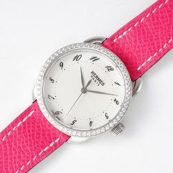 에르메스 아쏘 실버 다이야 핑크