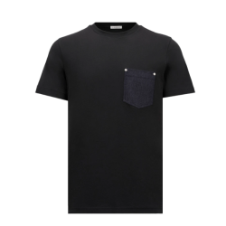 M 데님 포켓 티셔츠