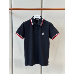 M 로고 패치 폴로 티셔츠