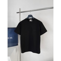 디올 캐주얼핏 자수 티셔츠