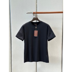 L 코튼 저지 티셔츠