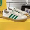 구찌 X 아디다스 가젤 스니커즈 화이트 /그린