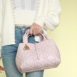 디올 뚜주흐백 미디엄 핑크