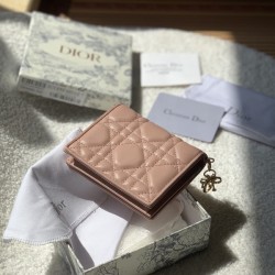 디올 레이디 까나쥬 반지갑