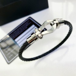 프레드 블랙 실버 브레이슬릿