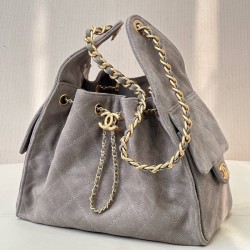 샤넬 25백 호보백 스웨이드 40