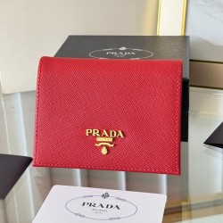 프라다 1M0204 사피아노 카드케이스 반지갑
