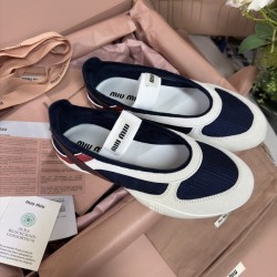 미우미우 김나지움 스웨이드 발레리나