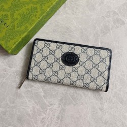 구찌 오피디아 GG 지퍼 장지갑 673003