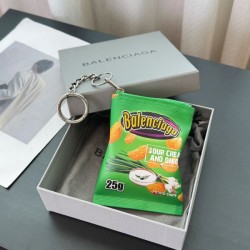 발렌시아가 칩스 백참 키링