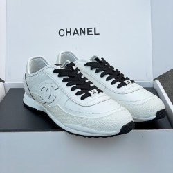 샤넬 25SS 스니커즈 CC로고 벨벳 카프스킨