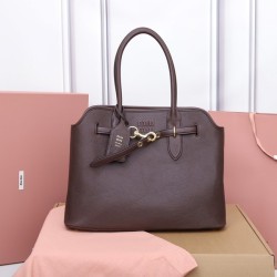 미우미우 아방뛰르 나파 레더 숄더 5BG291