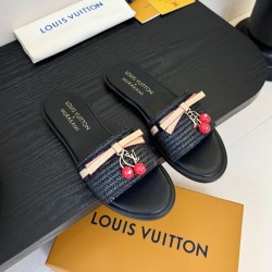 루이비통 x 무라카미 릴리 플랫 뮬