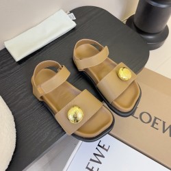 로에베 페블 퍼스벳 샌들 소프트 카프스킨 L815465XB7