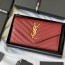 생로랑 마틀라세 모노그램 플랩 장지갑 372264