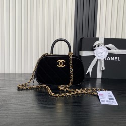 샤넬 미니 볼링 벨벳 AS5572