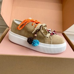 미우미우 25SS 데님 스니커즈 5E389E