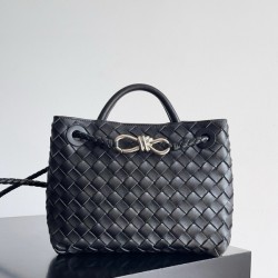 보테가베네타 안디아모 스몰 블랙 은장