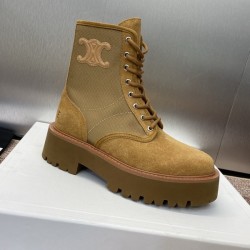 셀린느 벌키 레이스업 부츠