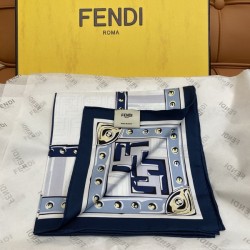 펜디 스카프 FF 스퀘어 실크 스카프