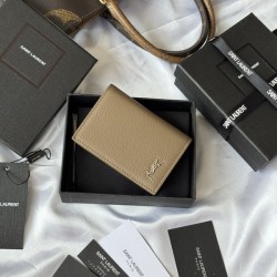 생 로랑 카산드르 섀도우 그레인드 카드 지갑 693492