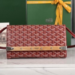 고야드 몬테 카를로 클러치 레드