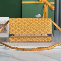 고야드 몬테 카를로 클러치 옐로우