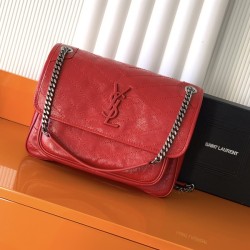 생로랑 니키 미디움백 498894 28cm