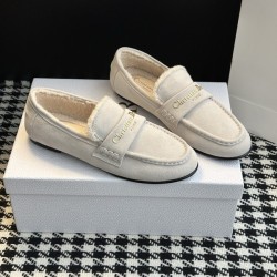 디올 알프스 보이 스웨이드 로퍼