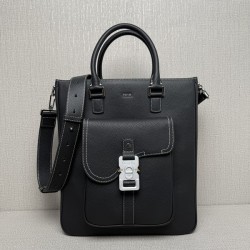 디올 오블리크 자카드 새들 토트 백