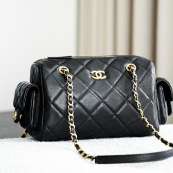 샤넬 25FW 25K 볼링백 스몰 체인 AS5792