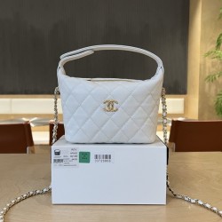 샤넬 26C 미니 탑핸들 호보 캐비어 금장 AP5022