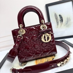 디올 레이디 카나쥬 백 20