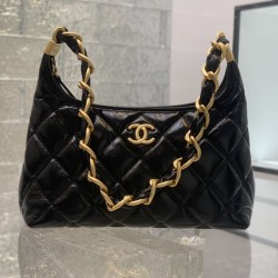 샤넬 24A 램스킨 호보 AS4912