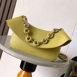 로에베 26SS 올라 Ola 미디엄 체인 스트랩 숄더