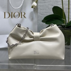 디올 26ss 보우 램스킨 리본 숄더 M0715