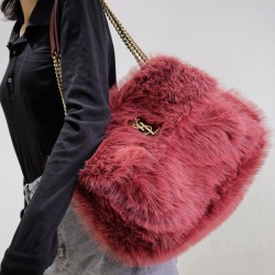 생로랑 니키 라지 퍼 숄더 498830