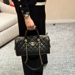 샤넬 25A 공방 볼링 라지 체인 보스턴 AS5579