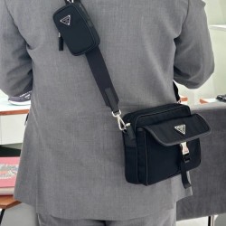 프라다 리나일론 사피아노 크로스 2VH133