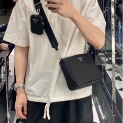 프라다 리나일론 사피아노 크로스백 2VH113