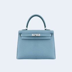 에르메스 켈리백 25 Blue ciel Epsom 백