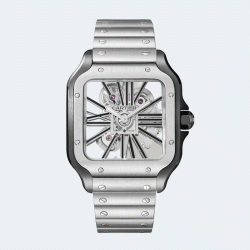 까르띠에 산토스 40mm 라지  9611 블랙칼리버