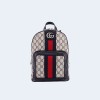 구찌 GG 슈프림 웹 트리밍 스몰 백팩